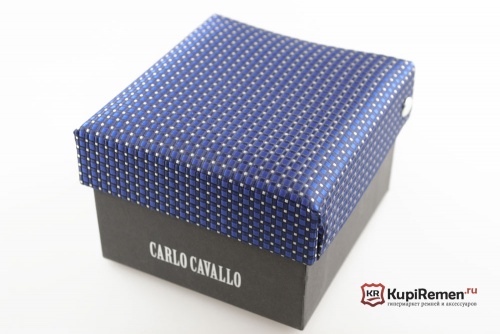 Мужской галстук с нагрудным платком CARLO CAVALLO - kupiremen.ru
