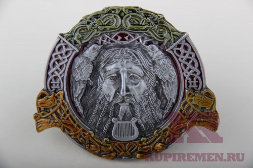 Кожаный ремень с пряжкой "CELTIC GOD OF MUSIC" - kupiremen.ru