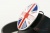 Кожаный ремень с пряжкой "ROUND UNION JACK" (Английский флаг) - kupiremen.ru