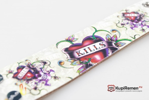 Манжета с принтом Love kills lowly - kupiremen.ru
