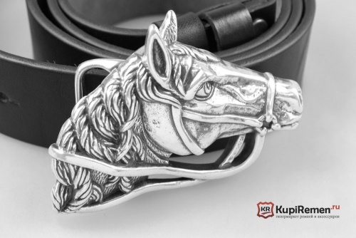 Пряжка для ремня Голова лошади - kupiremen.ru