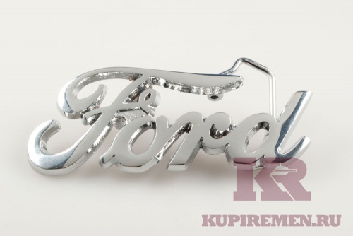 Кожаный ремень с пряжкой "Ford" - kupiremen.ru