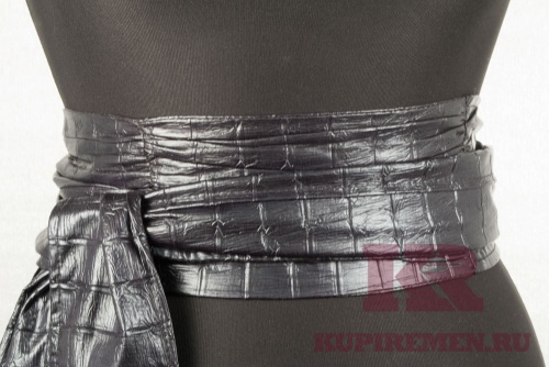 Кушак из ткани (12 см) - kupiremen.ru