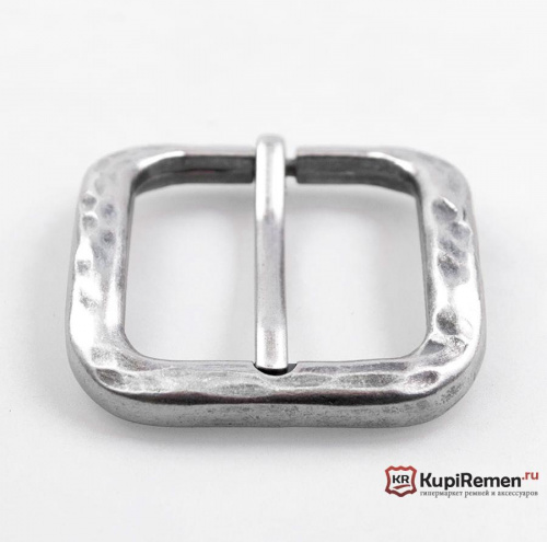 Пряжка SILVER STONE для джинсового ремня 40 мм - kupiremen.ru