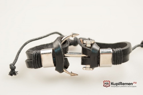 Двойной браслет Якорь ZG - kupiremen.ru