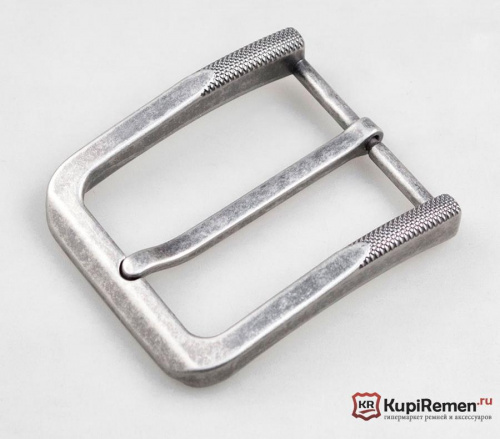 Пряжка FERRO OLD SILVER для джинсового ремня 40 мм - kupiremen.ru