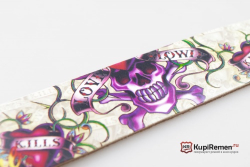 Манжета с принтом Love kills lowly - kupiremen.ru