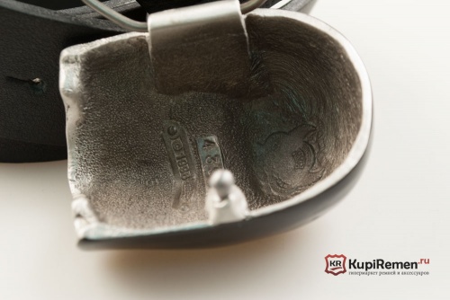 Кожаный ремень с пряжкой "SKULL IN A HELMET" (Череп в шлеме) 3D - kupiremen.ru