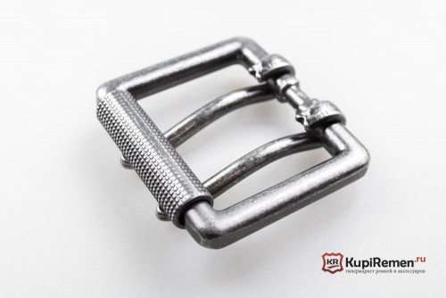 Двухшпеньковая пряжка с барабаном для джинсового ремня 40 мм - kupiremen.ru