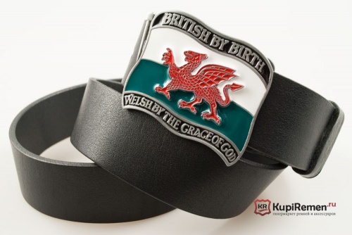 Ремень с пряжкой "SCOTTISH BY GRACE" (Валлиец) - kupiremen.ru