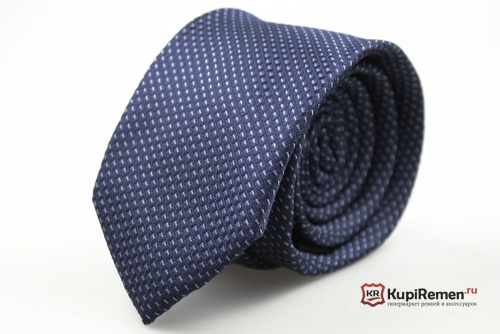 Синий мужской галстук Millionaire classic - kupiremen.ru