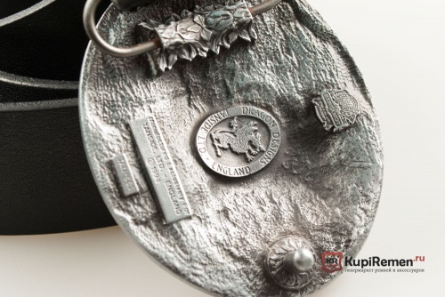 Кожаный ремень с пряжкой "PEGASUS" (Пегас) - kupiremen.ru