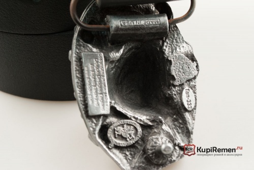 Ремень с литой пряжкой "JESTER" (Шут) 3D - kupiremen.ru