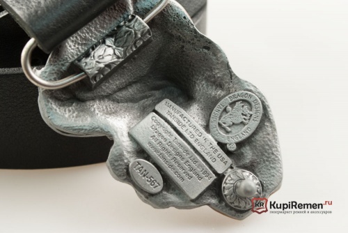 Кожаный ремень с пряжкой "ELEPHANT HEAD" (Голова слона) 3D - kupiremen.ru