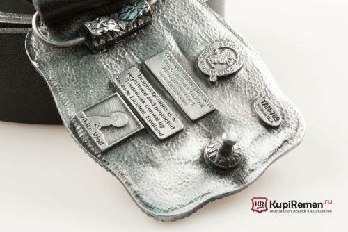 Кожаный ремень с пряжкой "Country Western"  - kupiremen.ru