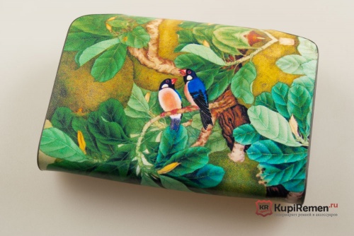 Женская визитница с рисунком MAGIC FUN  - kupiremen.ru