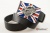 Кожаный ремень с пряжкой "SPIKE HEAD - UNION JACK" (Голова бульдога) 3D - kupiremen.ru