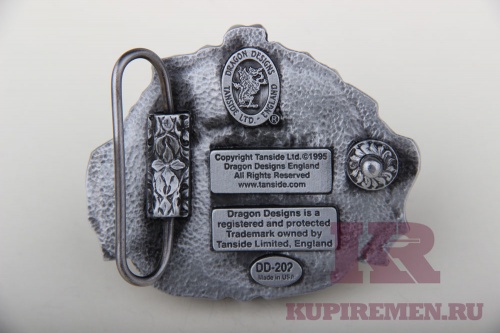 Кожаный ремень с пряжкой "NORSE RAIDERS" - kupiremen.ru