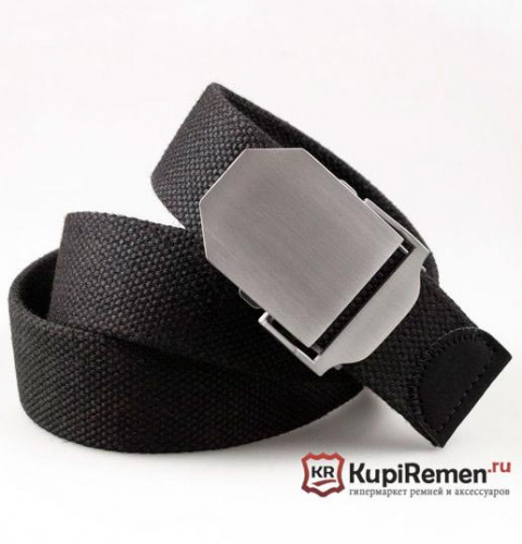 Ремень текстильный с пряжкой-зажим - kupiremen.ru