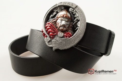 Кожаный ремень с пряжкой "Thor" (Кельт Тор) - kupiremen.ru
