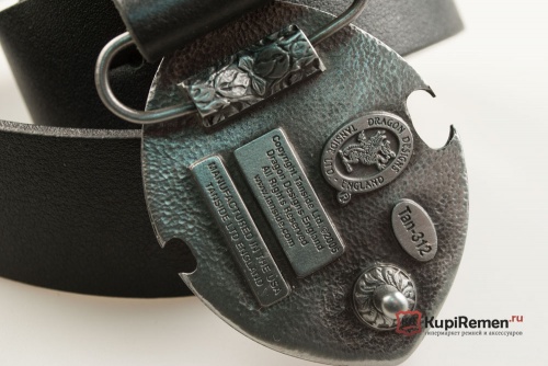 Кожаный ремень с пряжкой "CELTIC DRAGON" (Кельтский дракон) - kupiremen.ru