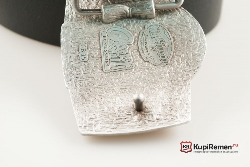 Кожаный ремень с пряжкой "BITCH" - kupiremen.ru