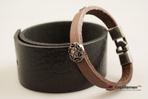 Браслет из экокожи ZG - kupiremen.ru