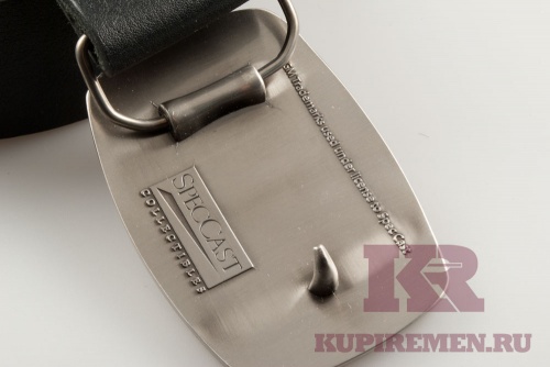 Кожаный ремень с пряжкой "Chevrolet" - kupiremen.ru