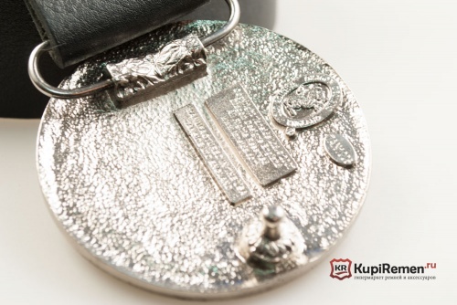 Ремень кожаный с прягой "Кельтский круг с узором" - kupiremen.ru
