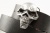 Кожаный ремень с пряжкой "3D SKULL" (Череп 3D) - kupiremen.ru