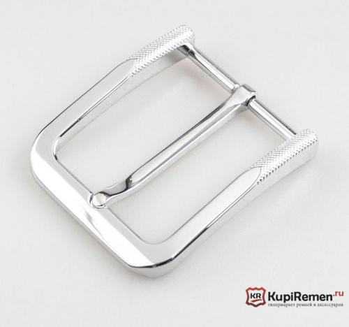 Пряжка FERRO CHROME для джинсового ремня 40 мм - kupiremen.ru