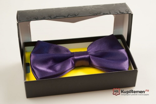 Галстук бабочка SENIOR CRAVAT  (фиолетовый) - kupiremen.ru