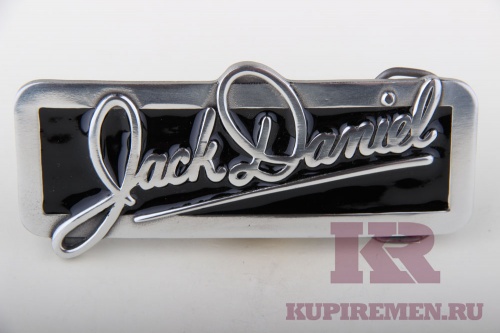 Кожаный ремень с пряжкой "JACK DANIEL'S SIGNATURE" - kupiremen.ru