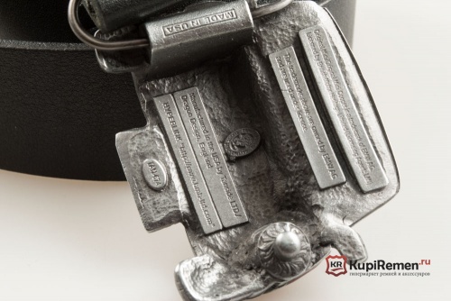 Ремень "MINI" 3D (автомобиль Mini, красный ) - kupiremen.ru