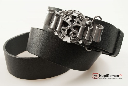 Кожаный ремень с пряжкой "CELTIC RIBBON" (Кельтская лента) 3D - kupiremen.ru