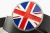 Кожаный ремень с пряжкой "ROUND UNION JACK" (Английский флаг) - kupiremen.ru