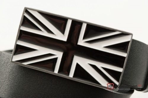 Ремень с пряжкой "UNION JACK FLAG" (Английский флаг) - kupiremen.ru