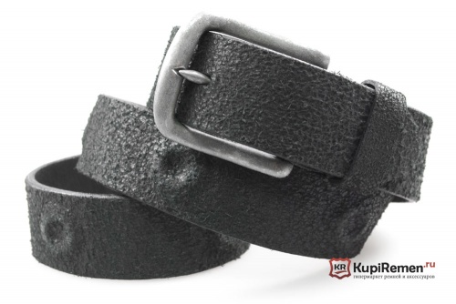 Ремень кожаный для джинс в стиле Кежуал - kupiremen.ru