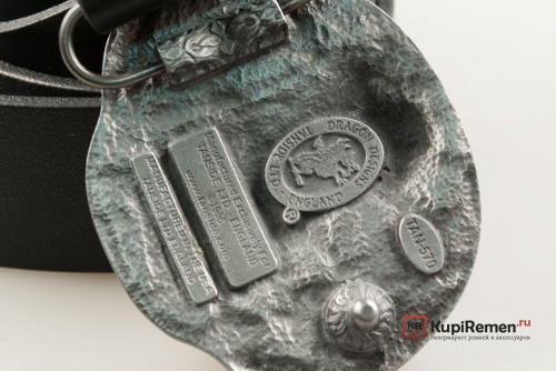 Кожаный ремень с пряжкой "KING TUTANKAMUN" (Тутанхамон) - kupiremen.ru