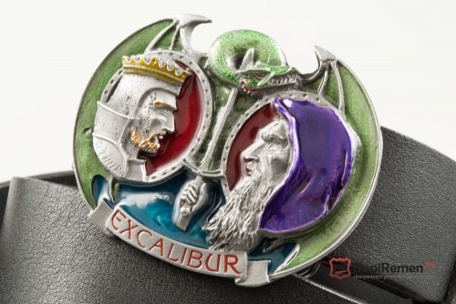 Ремень с прягой "Меч короля Артура" 3D (EXCALIBUR) - kupiremen.ru
