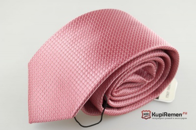 Лиловый мужской галстук с нагрудным платком в коробке - kupiremen.ru
