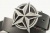 Кожаный ремень с пряжкой "NAUTICAL STAR BLACK - SILVER" (Навигационная звезда) - kupiremen.ru