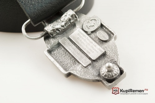 Кожаный ремень с пряжкой "Кельтский крест"  - kupiremen.ru