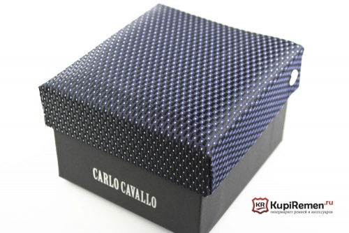 Мужской галстук с нагрудным платком CARLO CAVALLO - kupiremen.ru