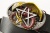 Кожаный ремень с пряжкой "PENTAGRAM" (Пентаграмма с драконом) 3D - kupiremen.ru