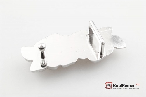 Пряжка Розы для женского ремня 15 мм - kupiremen.ru