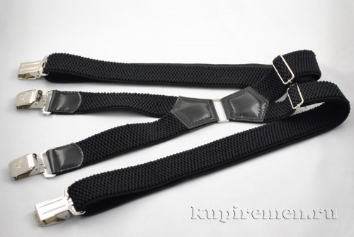 X-образные подтяжки  Petroleone RANGER с четырьмя клипсами - kupiremen.ru
