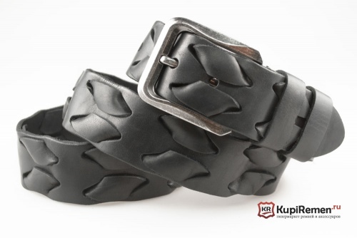 Мужской ремень ZiG BAND WEAVE из натуральной кожи - kupiremen.ru