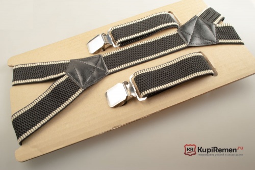 Подтяжки мужские ZG STATUS 4 клипсы - kupiremen.ru