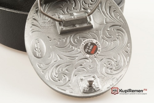 Кожаный ремень с пряжкой "Wrangler" 3D - kupiremen.ru